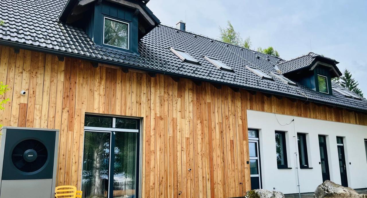 Apartman Jestrabi Lipno Černá v Pošumaví Dış mekan fotoğraf