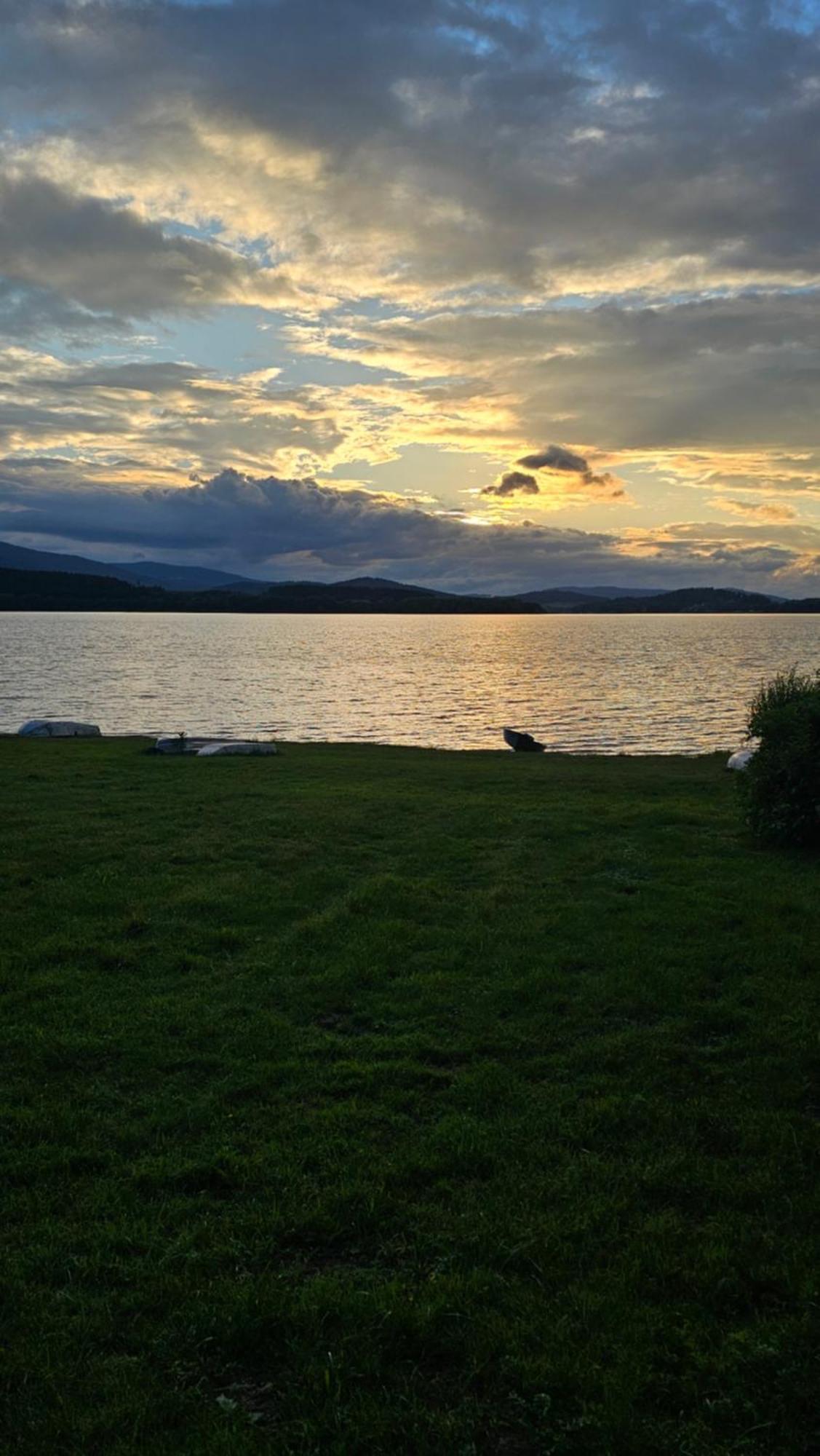 Apartman Jestrabi Lipno Černá v Pošumaví Dış mekan fotoğraf